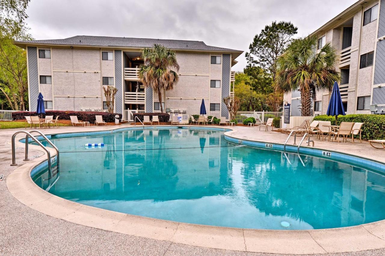 Hilton Head Condo Beach Supplies, Walk To Shore! Hilton Head Island Eksteriør billede